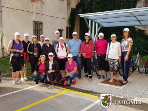 Kolesarjenje zaposlenih na UE Ljutomer po ljutomerski občini 4